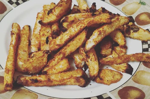 Low Carb, Keto Friendly Jicama Fries